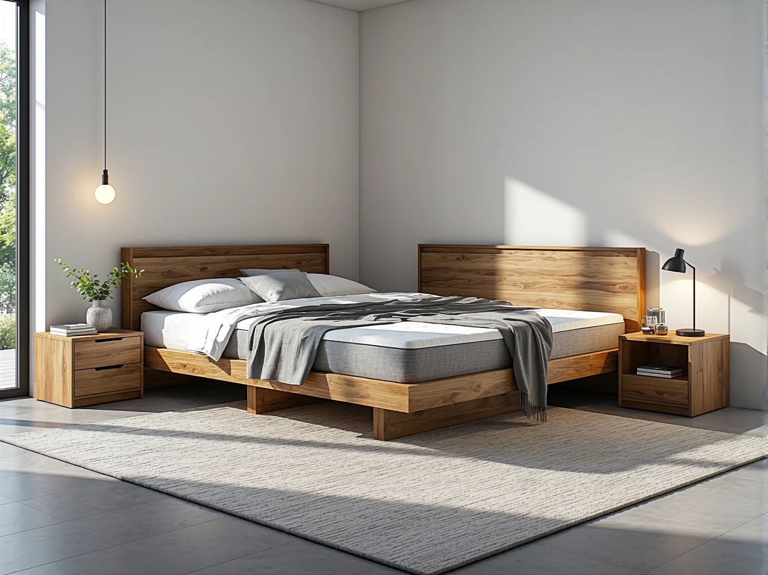 Kreatywna aranżacja przestrzeni z wykorzystaniem mebli modułowych do przechowywania w pokoju dziecka lub biurze.