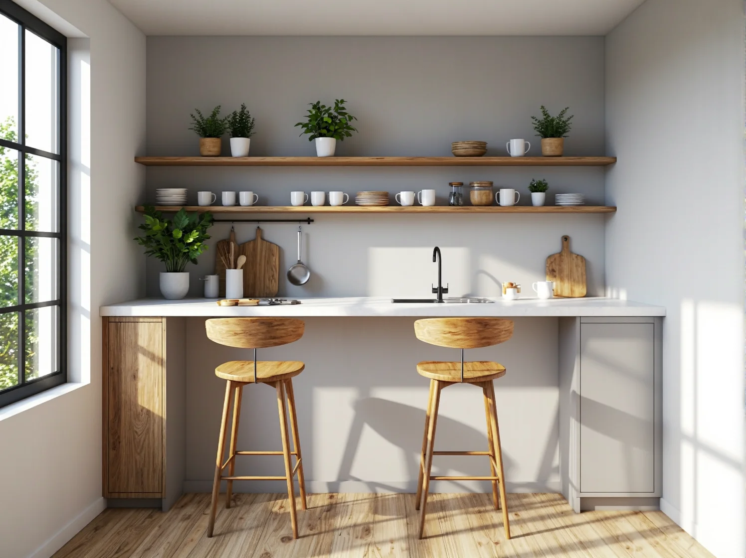 Praktyczny stół rozkładany do małych wnętrz, pozwalający na wygodne ugoszczenie większej liczby osób.