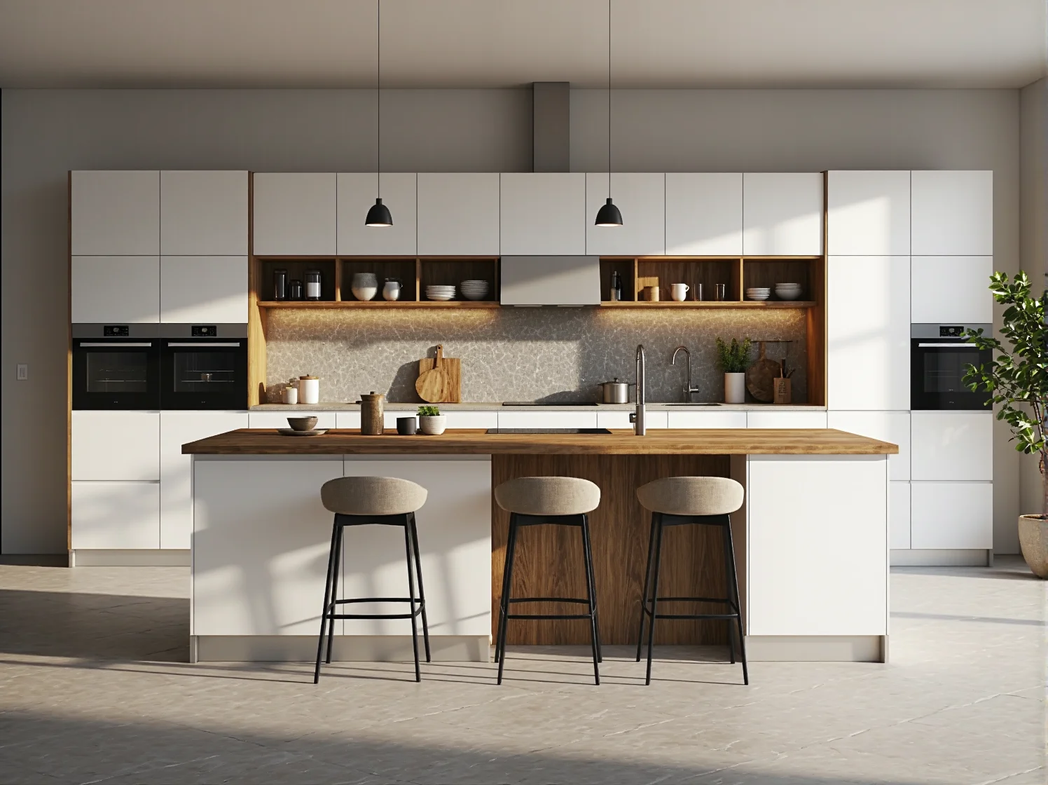 Inteligentne rozwiązanie do małego wnętrza – kompaktowa komoda modułowa optymalizująca dostępną przestrzeń.