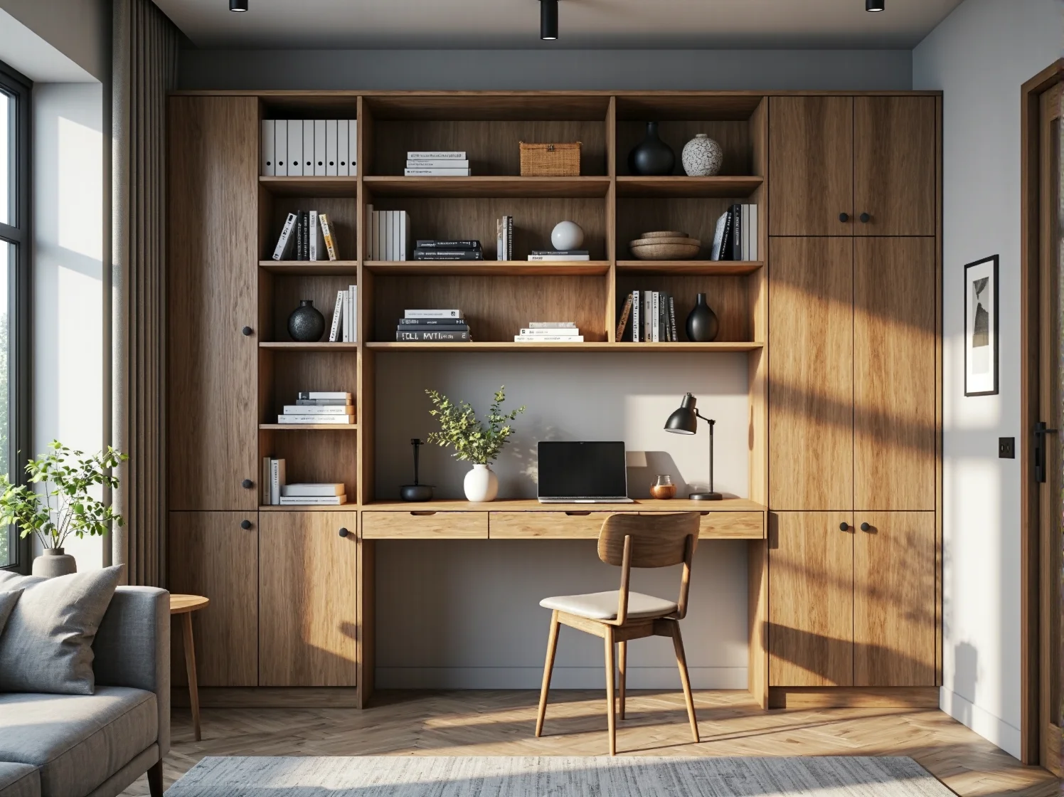 Wykorzystanie ścian w małym mieszkaniu – funkcjonalne półki i systemy ścienne