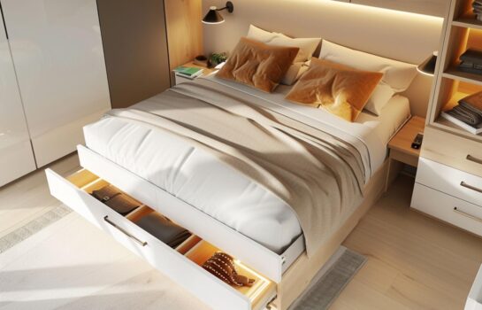 Łóżka kontynentalne z funkcją przechowywania – jak najlepiej wykorzystać ich możliwości?