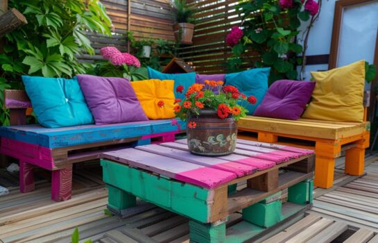 Jak stworzyć ławkę ogrodową z recyklingowanych materiałów