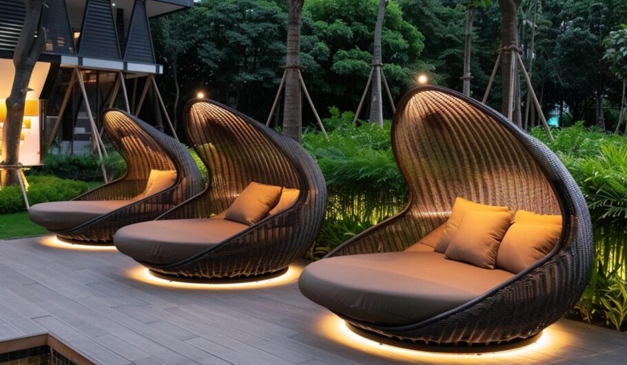 Historia mebli ogrodowych z rattanu – jak zdobyły popularność
