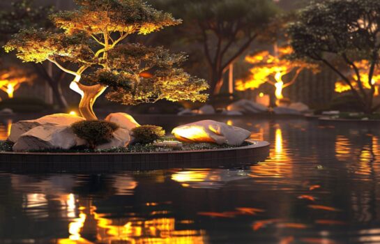 Oświetlenie punktowe w ogrodzie – jak podkreślić piękno roślin