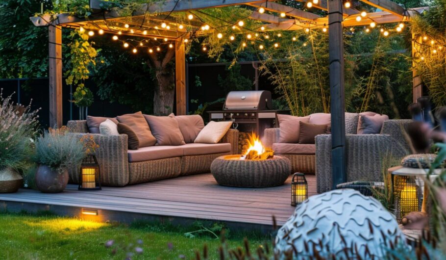 jakie meble ogrodowe wybrać na przestrzenie rekreacyjne