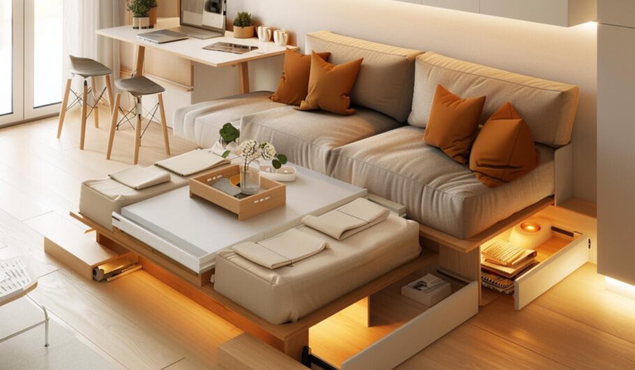 Jak pandemia przyspieszyła rozwój mebli wielofunkcyjnych