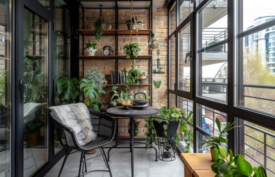 Jakie meble ogrodowe najlepiej sprawdzą się na balkonach w stylu industrialnym