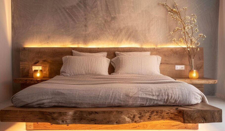 Najlepsze łóżka w stylu minimalistycznym wykonane z materiałów odzyskanych