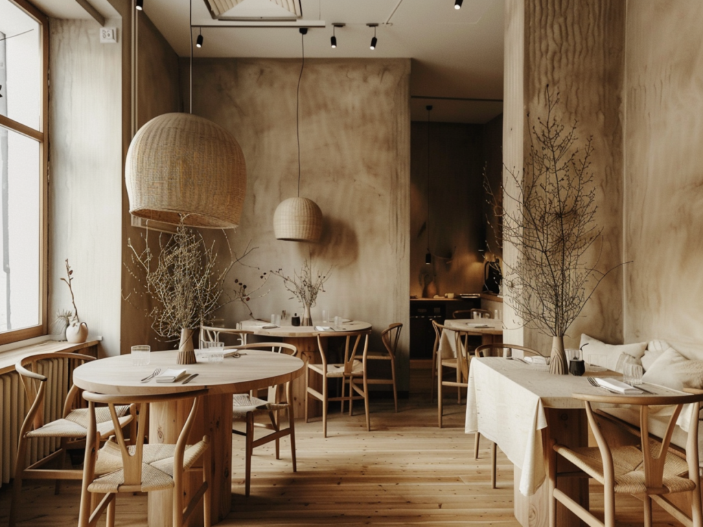 Jakie stoły najlepiej sprawdzają się w restauracjach w stylu skandynawskim
