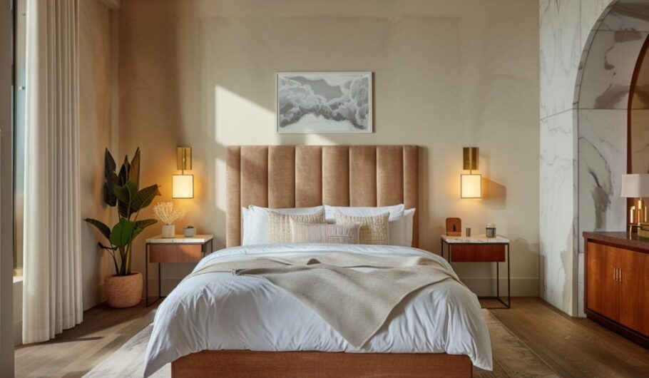 10 inspiracji na urządzenie sypialni z łóżkami monitorującymi sen